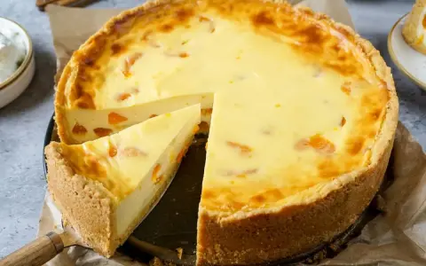 Ein saftiger Mandarinen Schmand Kuchen mit einem knusprigen Boden und fruchtigen Mandarinenstücken. Perfekt für jeden Anlass.